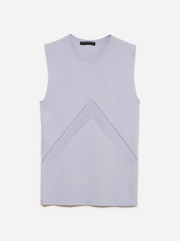 Top in maglia a costine - top da donna | Sisley
