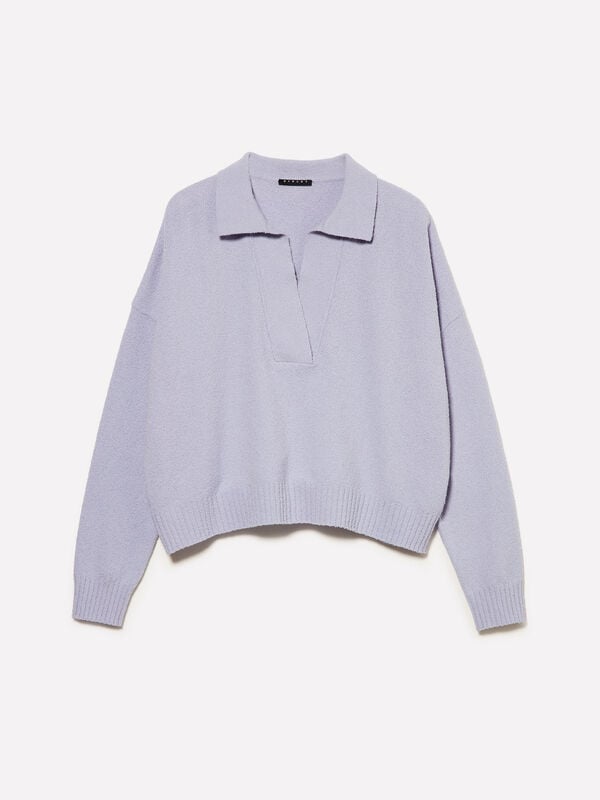 Polo in maglia - maglie scollo a v da donna | Sisley