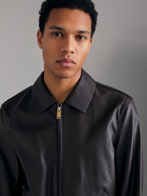 Giacca in tessuto spalmato - giacche e giubbotti da uomo | Sisley