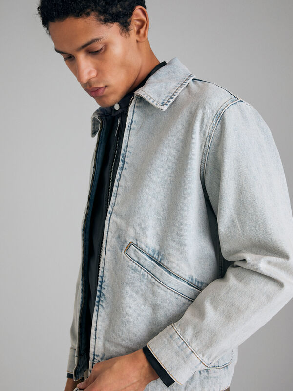 Giacca di jeans - giacche e giubbotti da uomo | Sisley